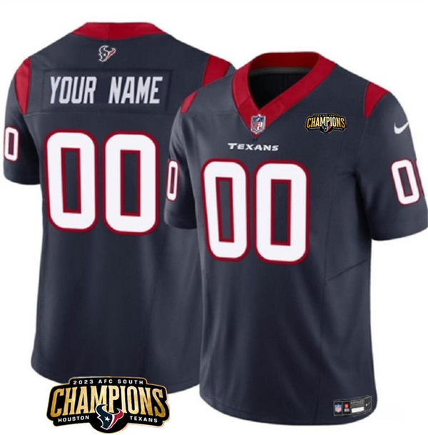 Custom Houston Texans Vapor F.U.S.E. Limited Jersey